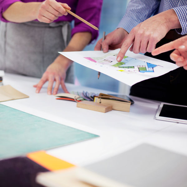 people talking about construction